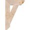 Ekena Millwork Traditional Slat Smooth Bracket, Douglas Fir, 5 1/2"W x 22"D x 34"H BKT06X22X34TRA06SDF - alternate 3